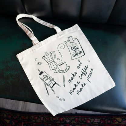 MAKE ART TOTE BAG